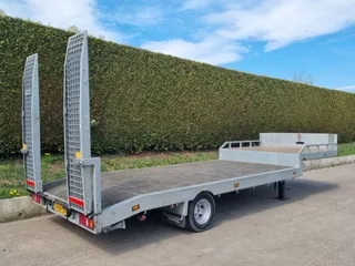 Veldhuizen 5,0-tons Semi-dieplader oplegger 5,0 m.