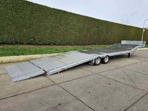 Veldhuizen 8,5-tons Semi-dieplader oplegger 10,5 m.