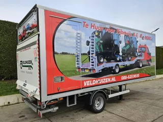 Veldhuizen 5,0-tons Gesloten oplegger 6,5 m.