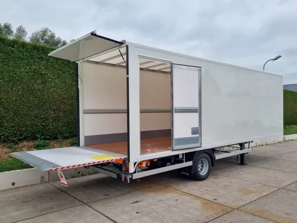 Veldhuizen 7,4-tons Gesloten oplegger 7,5 m.