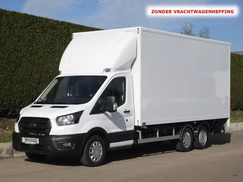 Ford Transit 350 Gesloten clixtar oplegger 4,9 m.