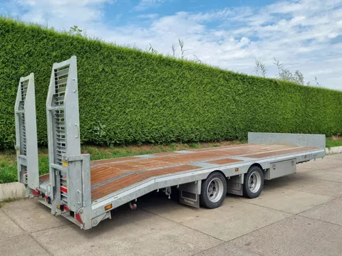 Veldhuizen 19,0-tons Tandem semi-dieplader aanhangwagen 7,5 m.
