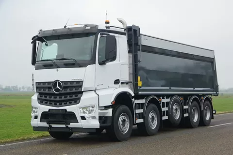 Mercedes-Benz Arocs 10x4 49-tons midlift met Kempf achterover kipper