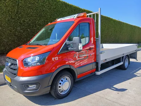 Ford Transit open laadbak 4,0 m.