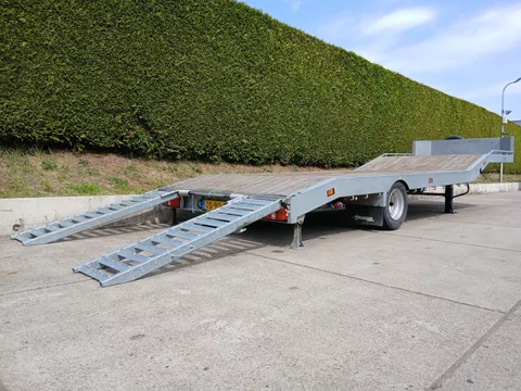 Veldhuizen 5,0-tons Semi-dieplader oplegger 7,5 m.