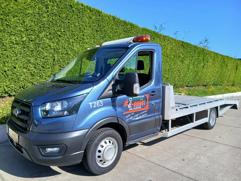 Ford Transit Tijhof oprijwagen 5,0 m.