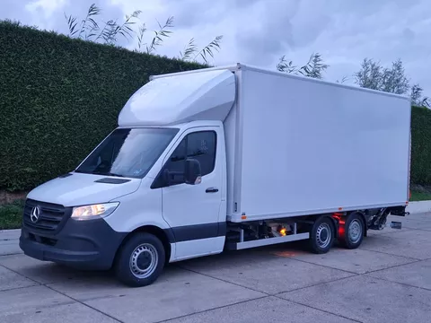 Mercedes-Benz Sprinter 314CDI FWD / 4,6-tons Gesloten clixtar oplegger 5,2 m.