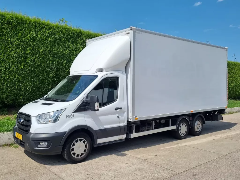 Ford Transit Gesloten clixtar oplegger 5,2 m.