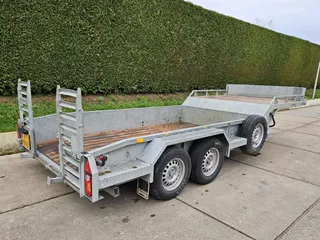 Veldhuizen 5,0-tons Dieplader oplegger 3,6 m.
