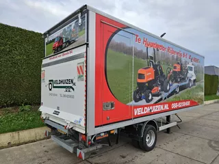 Veldhuizen 5,0-tons Gesloten oplegger 6,5 m.