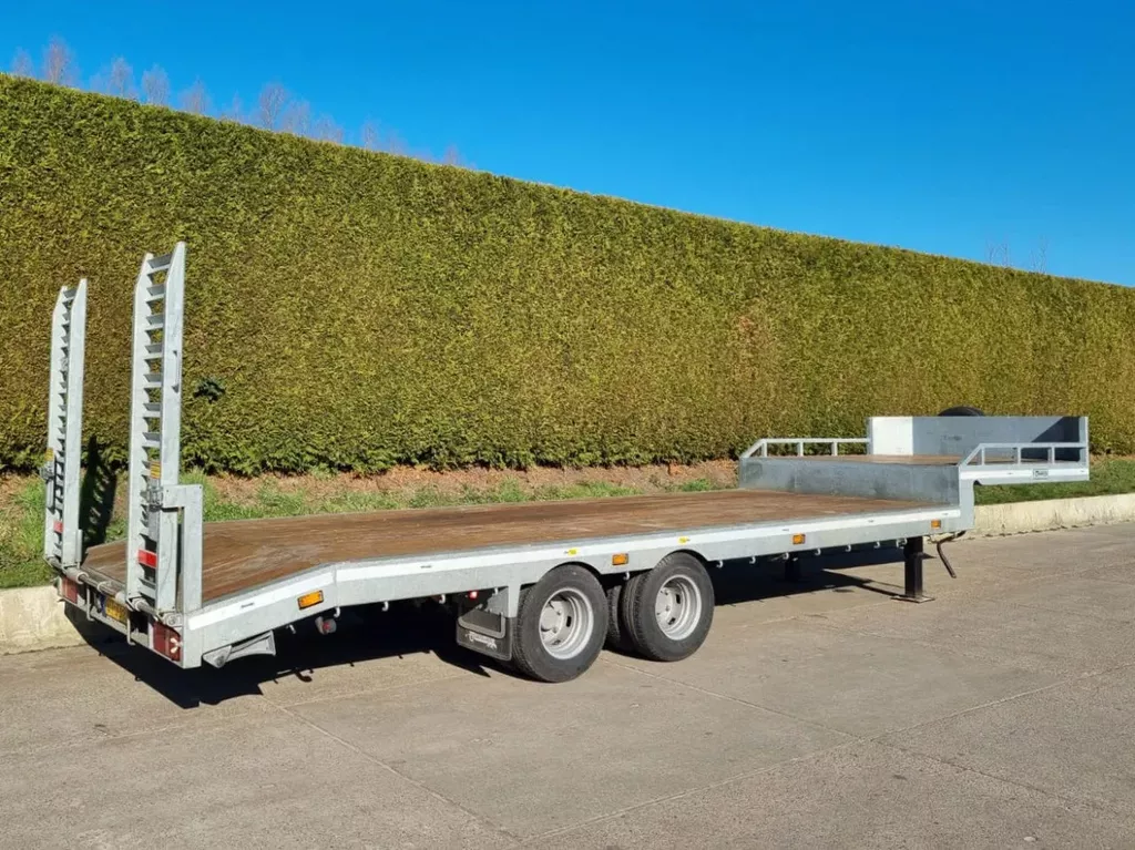 Veldhuizen 10,0-tons Semi-dieplader oplegger