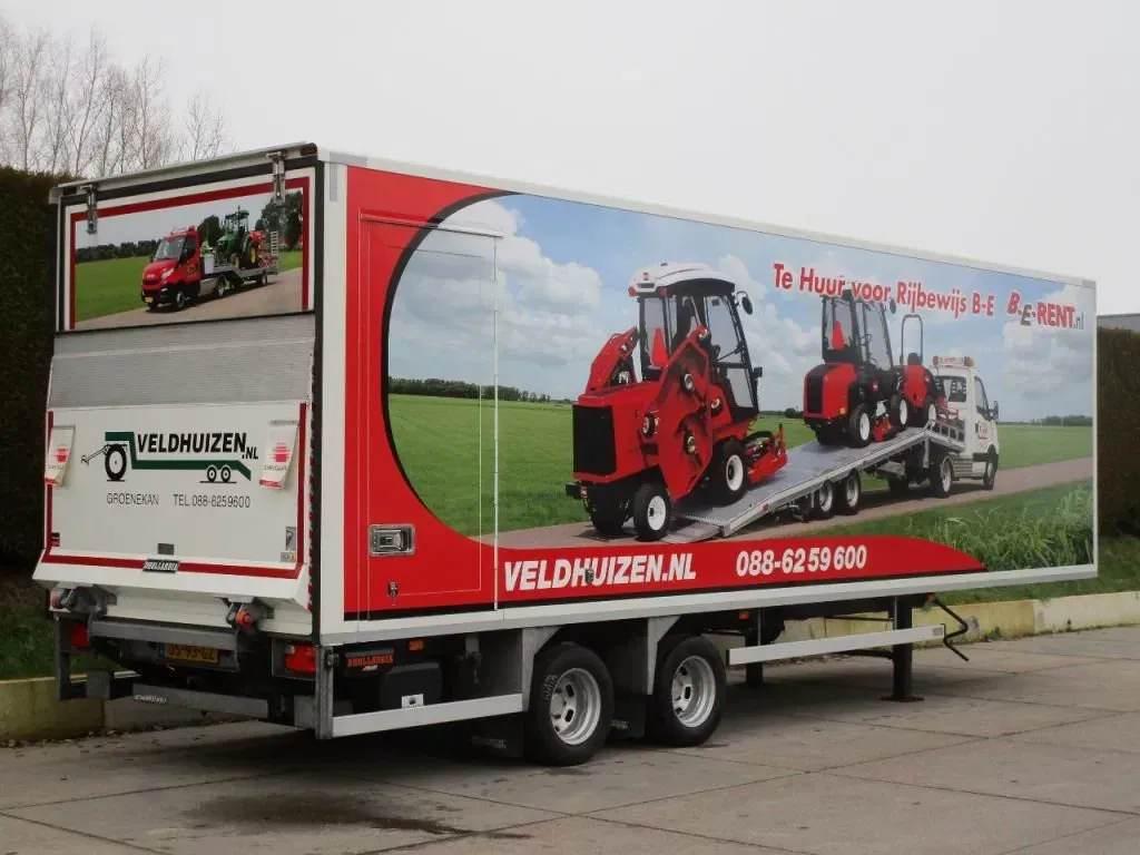 Veldhuizen 10,0-tons Gesloten oplegger