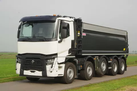 Renault C530 49-tons 10x4 met Tibeg kipper